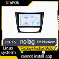 STAPON 9inch for benz eclass w211 linux mp5 with carplay android auto fm 1280x720p ips screen mirror link touch screen steering control L5