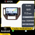 STAPON 11.5inch 64GB 128GB for nissan patrol 2011-2015 android16 1920x1200p 2k screen carplay android auto 8CORE support 360camera car android headunit stereo 4g WiFi Bluetooth 5.0 GPS am FM rear view S115