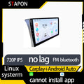 STAPON 10inch for toyota hiace 2010-2018 linux mp5 with carplay android auto fm 1280x720p ips screen mirror link touch screen steering control L5