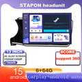 STAPON 13inch 6+64G for honda city 2014-2019 android16 1920x1200p 2k screen carplay android auto OCTA CORE support 360camera car android headunit car android stereo WiFi Bluetooth 5.0 GPS FM rear view S133