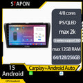 STAPON 9inch for mazda3 2006-2012 android16 64 128 256GB 2k QLED IPS voice command carplay android auto OCTA CORE DSP 4G LTE 360camera DASHCAM car stereo android HEAD UNIT plug play  with WiFi Bluetooth GPS