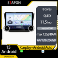 STAPON 11.5inch 64GB 128GB for mg zs android16 1920x1200p 2k screen carplay android auto 8CORE support 360camera car android headunit stereo 4g WiFi Bluetooth 5.0 GPS am FM rear view S115