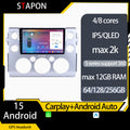 STAPON 9inch for toyota land cruiser FJ 2007-2018 android16 64 128 256GB 2k QLED voice command carplay android auto OCTA CORE DSP 4G lte 360camera dashcam car stereo android HEAD UNIT plug play WiFi Bluetooth GPS FM AM
