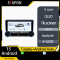 STAPON 10.5inch 4+32GB for nissan navara d40 2005-2010 android16 carplay android auto 2.5D qled 1k SCREEN quad CORE car android head unit stereo WiFi Bluetooth GPS FM rear view S105