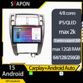 STAPON for hyundai tucson 2006-2008 android16 64 128 256GB QLED IPS voice command 9inch carplay android auto 4G DSP 360camera car stereo android HEADUNIT WiFi Bluetooth GPS