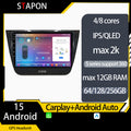 STAPON 10inch for MG ZS 2014-2022 Android16 64 128 256GB QLED IPS voice command OCTA CORE DSP 4G LTE carplay android auto 360camera car stereo android HEADUNIT plug play WiFi Bluetooth GPS