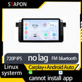 STAPON 9inch for bmw e46 linux mp5 with carplay android auto fm 1280x720p ips screen mirror link touch screen steering control L5
