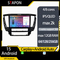 STAPON 9inch for mitsubishi montero 2020-2021 android16 64 128 256GB QLED IPS voice command carplay android auto OCTA CORE DSP 4G LTE 360camera dashcam car stereo android head unit plug and play with GPS Bluetooth
