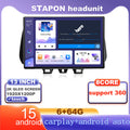 STAPON 13inch 6+64G for hyundai tucson santafe 2019-2023 android16 1920x1200p 2k screen carplay android auto OCTA CORE support 360camera car android headunit car android stereo WiFi Bluetooth 5.0 GPS FM rear view S133