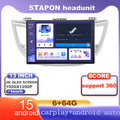 STAPON 13inch 6+64G for hyundai tucson 2016-2018 android16 1920x1200p 2k screen carplay android auto OCTA CORE support 360camera car android headunit car android stereo WiFi Bluetooth 5.0 GPS FM rear view S133