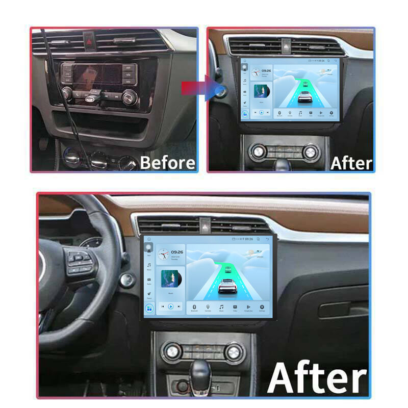 STAPON 13inch 6+64GB for MG ZS MG5 android16 2k 1920x1200p screen carplay android auto 2.5D qled SCREEN quad CORE car android headunit car android stereo WiFi Bluetooth 5.0 GPS FM rear view S132