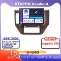 STAPON 13inch 6+64G for nissan patrol 2011-2015 android16 1920x1200p 2k screen carplay android auto OCTA CORE support 360camera car android headunit car android stereo WiFi Bluetooth 5.0 GPS FM rear view S133