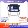 STAPON 13inch 6+64G for hyundai starex 2017-2021 android16 1920x1200p 2k screen carplay android auto OCTA CORE support 360camera car android headunit car android stereo WiFi Bluetooth 5.0 GPS FM rear view S133