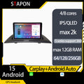 STAPON 9inch for BMW X3 E83 2004-2012 android16 64 128 256GB 2k QLED IPS voice command OCTA CORE DSP carplay android auto 4G LTE 360camera dashcam car stereo android HEAD UNIT plug play WiFi Bluetooth GPS