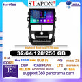 STAPON 9inch for Toyota VIOS 2019-2025 android16 64 128 256GB 2k QLED ips voice command carplay android auto OCTA CORE DSP 4G LTE 360camera DASHCAM car android HEAD UNIT plug play stereo WiFi Bluetooth GPS automatic