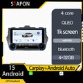 STAPON 10.5inch 4+32GB for suzuki ciaz alvio 2014-2021 android16 carplay android auto 2.5D qled 1k SCREEN quad CORE car android head unit stereo WiFi Bluetooth GPS FM rear view S105