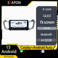 STAPON 10.5inch 4+32GB for toyota rav4 2012-2018 android16 carplay android auto 2.5D qled 1k SCREEN quad CORE car android head unit stereo WiFi Bluetooth GPS FM rear view S105