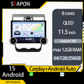 STAPON 11.5inch 64GB 128GB for subaru 2013-2015 android16 1920x1200p 2k screen carplay android auto 8CORE support 360camera car android headunit stereo 4g WiFi Bluetooth 5.0 GPS am FM rear view S115