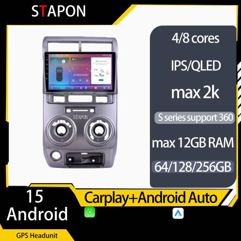 STAPON 9inch for TOYOTA avanza 2004-2011 android16 64 128 256GB QLED IPS OCTA CORE DSP 4G LTE carplay android auto 360camera dashcam car stereo android HEAD UNIT plug play WiFi Bluetooth GPS rear view