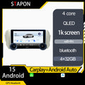 STAPON 10.5inch 4+32GB for toyota innvoa 2016-2024 android16 carplay android auto 2.5D qled 1k SCREEN quad CORE car android head unit stereo WiFi Bluetooth GPS FM rear view S105