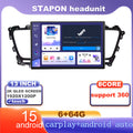 STAPON 13inch 6+64G for kia carnival 2014-2018 android16 1920x1200p 2k screen carplay android auto OCTA CORE support 360camera car android headunit car android stereo WiFi Bluetooth 5.0 GPS FM rear view S133