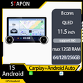 STAPON 11.5inch 64GB 128GB for swift 2019-2023 android16 1920x1200p 2k screen carplay android auto OCTA CORE support 360camera car android headunit car android stereo WiFi Bluetooth 5.0 GPS FM rear view S115