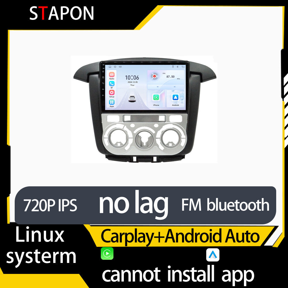 STAPON 9inch for toyota innvoa 2012-2015m linux mp5 with carplay android auto fm 1280x720p ips screen mirror link touch screen steering control L5