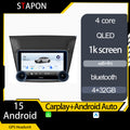 STAPON 10.5inch 4+32GB for mitsubishi montero 2009-2015 android16 carplay android auto 2.5D qled 1k SCREEN quad CORE car android head unit stereo WiFi Bluetooth GPS FM rear view S105
