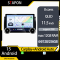 STAPON 11.5inch 64GB 128GB for BMW E39 android16 1920x1200p 2k screen carplay android auto 8CORE support 360camera car android headunit stereo 4g WiFi Bluetooth 5.0 GPS am FM rear view S115