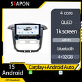 STAPON 10.5inch 4+32GB for innova 2011-2015a android16 carplay android auto 2.5D qled 1k SCREEN quad CORE car android head unit stereo WiFi Bluetooth GPS FM rear view S105