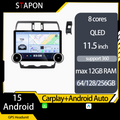 STAPON 11.5inch 64GB 128GB for subaru 2016-2018 android16 1920x1200p 2k screen carplay android auto 8CORE support 360camera car android headunit stereo 4g WiFi Bluetooth 5.0 GPS am FM rear view S115