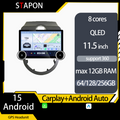 STAPON 11.5inch 64GB 128GB for kia soul 2007-2013 android16 1920x1200p 2k screen carplay android auto 8CORE support 360camera car android headunit stereo 4g WiFi Bluetooth 5.0 GPS am FM rear view S115