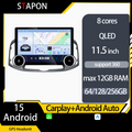 STAPON 11.5inch 64GB 128GB for chevrolet captiva android16 1920x1200p 2k screen carplay android auto 8CORE support 360camera car android headunit stereo 4g WiFi Bluetooth 5.0 GPS am FM rear view S115