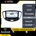 STAPON 10.5inch 4+32GB for hyundai i10 2008-2013 android16 carplay android auto 2.5D qled 1k SCREEN quad CORE car android head unit stereo WiFi Bluetooth GPS FM rear view S105