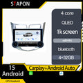 STAPON 10.5inch 4+32GB for hyundai accent 2010-2018 android16 carplay android auto 2.5D qled 1k SCREEN quad CORE car android head unit stereo WiFi Bluetooth GPS FM rear view S105