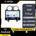 STAPON 11.5inch 64GB 128GB for nissan almera 2010-2016 android16 1920x1200p 2k screen carplay android auto 8CORE support 360camera car android headunit stereo 4g WiFi Bluetooth 5.0 GPS am FM rear view S115