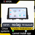 STAPON 9inch for kia picanto 2018-2023 linux mp5 with carplay android auto fm 1280x720p ips screen mirror link touch screen steering control L5