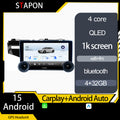 STAPON 10.5inch 4+32GB for honda jazz 2014-2019 android16 carplay android auto 2.5D qled 1k SCREEN quad CORE car android head unit stereo WiFi Bluetooth GPS FM rear view S105
