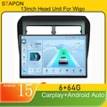 STAPON 13inch 6+64GB for toyota wigo 2012-2016 android16 2k 1920x1200p screen carplay android auto 2.5D qled SCREEN quad CORE car android headunit car android stereo WiFi Bluetooth 5.0 GPS FM rear view S132